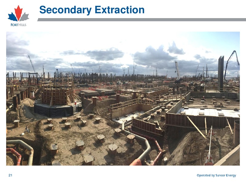 Fort Hills Project September 2015 – Suncor Energy Inc. – slide 22