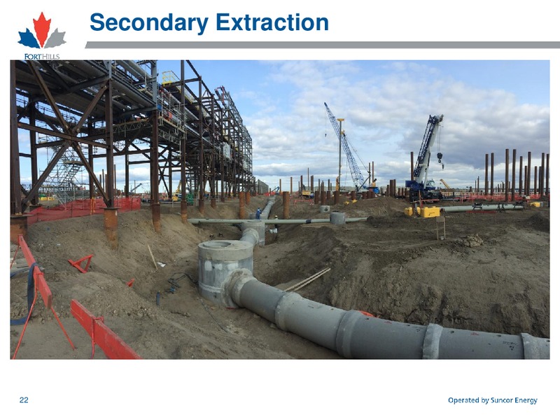 Fort Hills Project September 2015 – Suncor Energy Inc. – slide 23