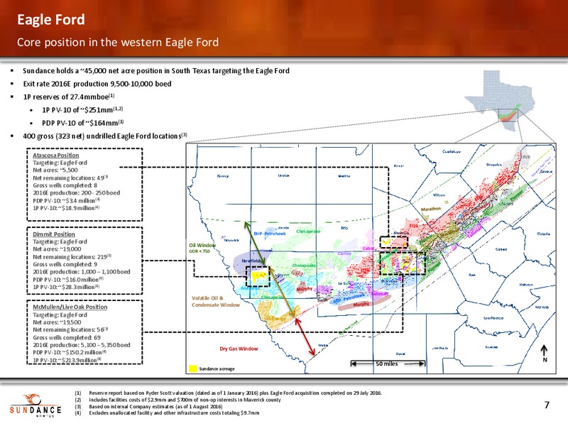 Enercom The Oil Gas Conference 2016 – Sundance Energy Australia Limited – slide 6