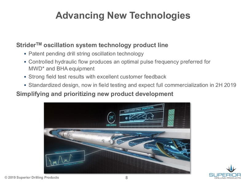 EnerCom Oil and Gas Conference – Superior Drilling Products – slide 8