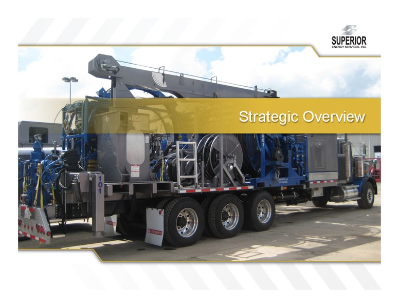 INSTITUTIONAL INVESTORS CONFERENCE – Superior Energy Services, Inc. – slide 8