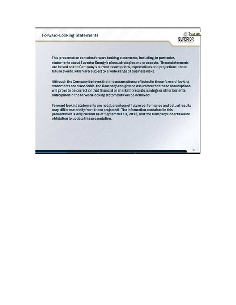 Johnson Rice Energy Conference – Superior Energy Services, Inc. – slide 17