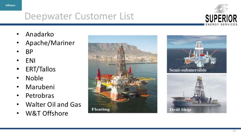 ANALYST DAY – Superior Energy Services, Inc. – slide 51