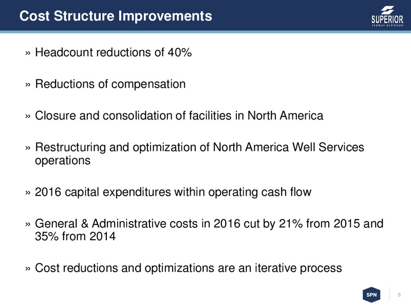 Credit Suisse 21st Annual Energy Summit – Superior Energy Services, Inc. – slide 7
