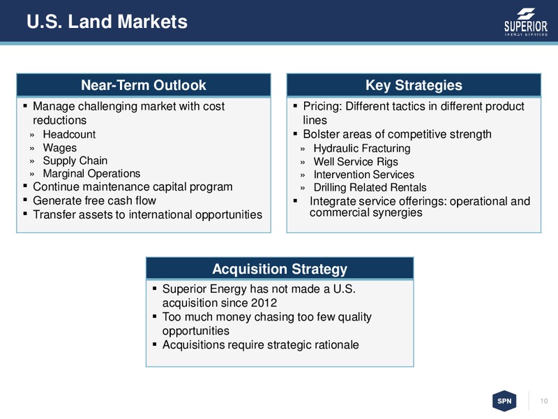 Credit Suisse 21st Annual Energy Summit – Superior Energy Services, Inc. – slide 9