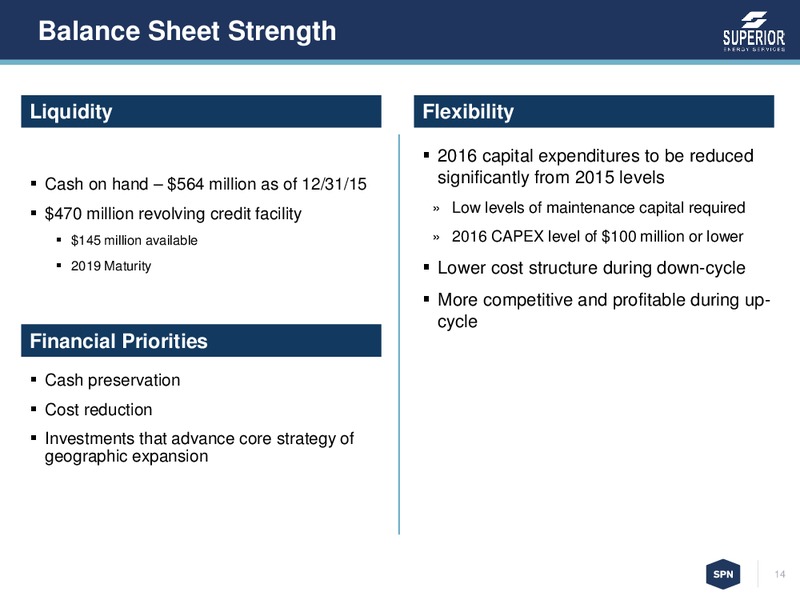 Raymond James Conference – Superior Energy Services, Inc. – slide 8