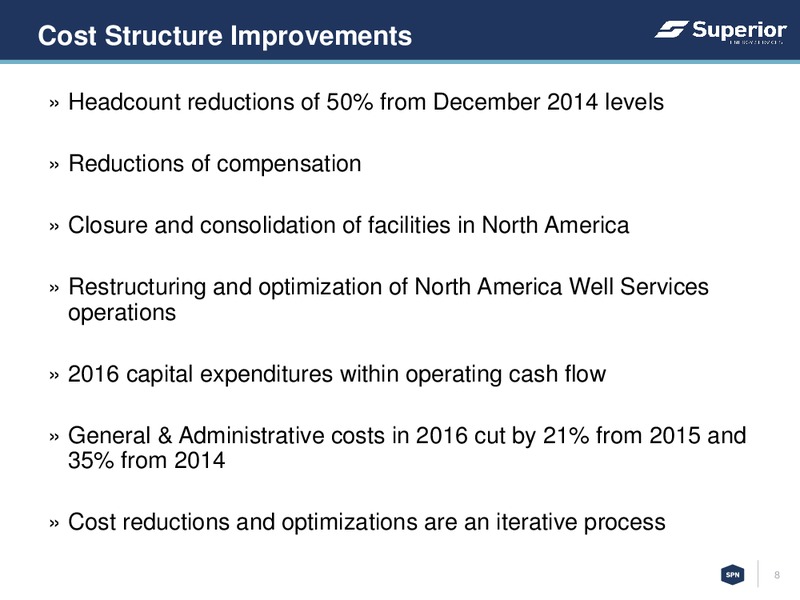 MAML Energy Credit Conference – Superior Energy Services, Inc. – slide 7