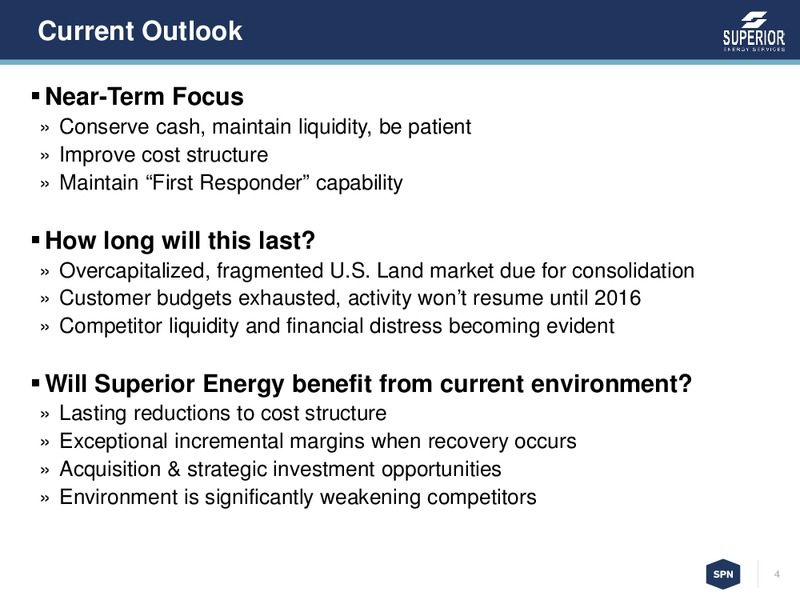 Jefferies 2015 Energy Conference – Superior Energy Services, Inc. – slide 3