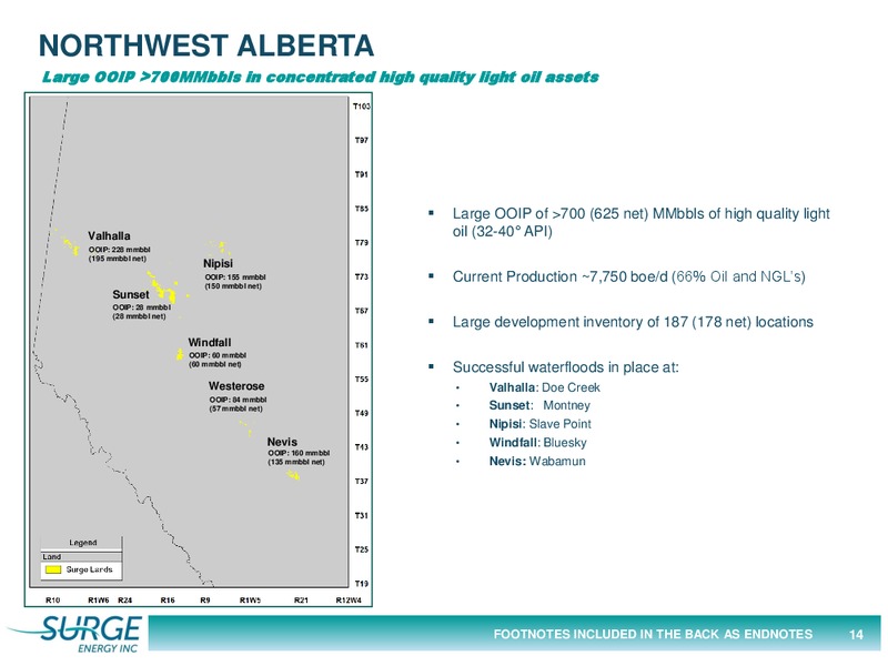 May 2015 Corporate Presentation – Surge Energy Inc – slide 14