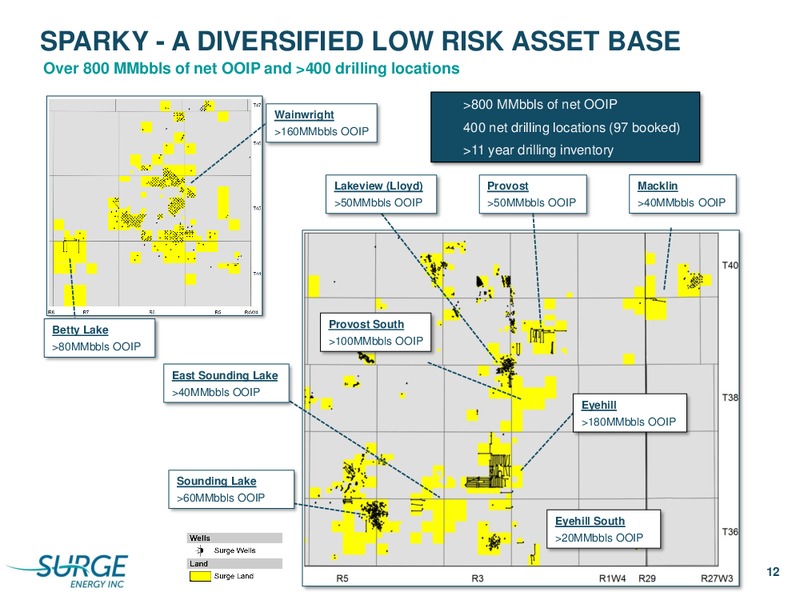 January 2019 Corporate Presentation – Surge Energy Inc – slide 12