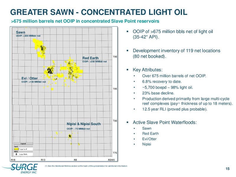 January 2019 Corporate Presentation – Surge Energy Inc – slide 15