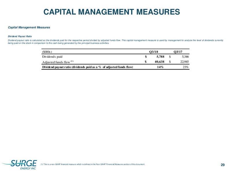January 2019 Corporate Presentation – Surge Energy Inc – slide 27