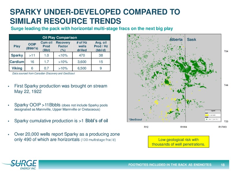 March 2017 Investor Presentation – Surge Energy Inc – slide 18