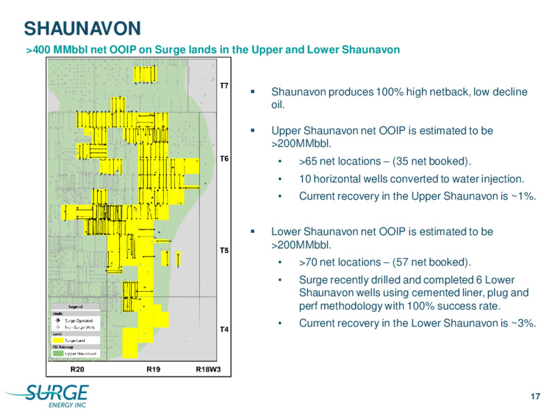 March 2020 Corporate Presentation – Surge Energy Inc – slide 17