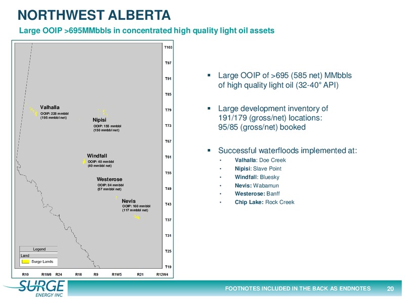 June 2016 Corporate Presentation – Surge Energy Inc – slide 20