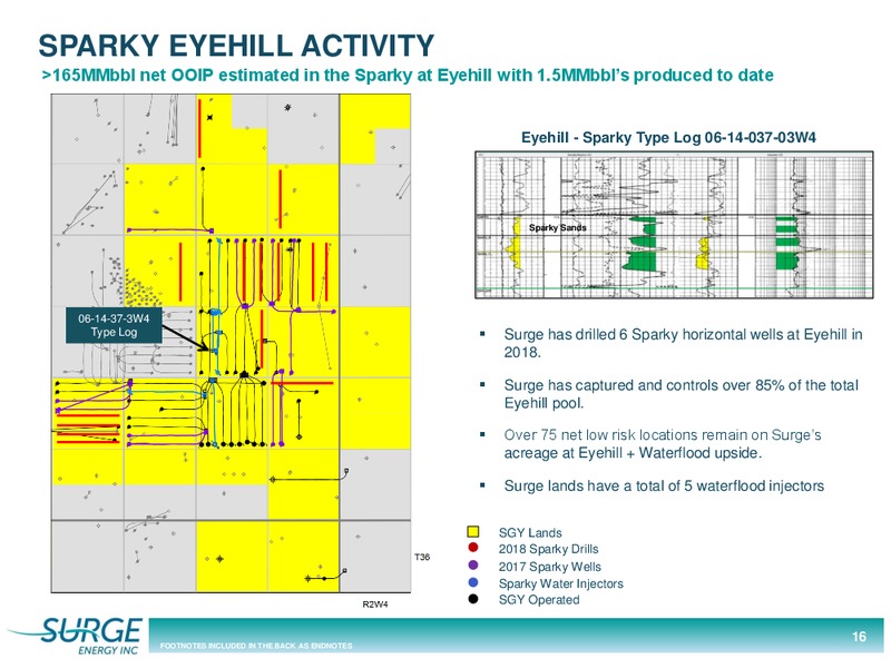 June 2018 Corporate Presentation – Surge Energy Inc – slide 16