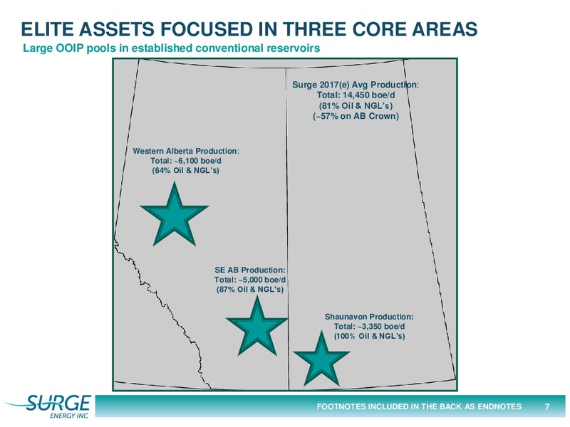 May 2017 Investor Presentation – Surge Energy Inc – slide 7