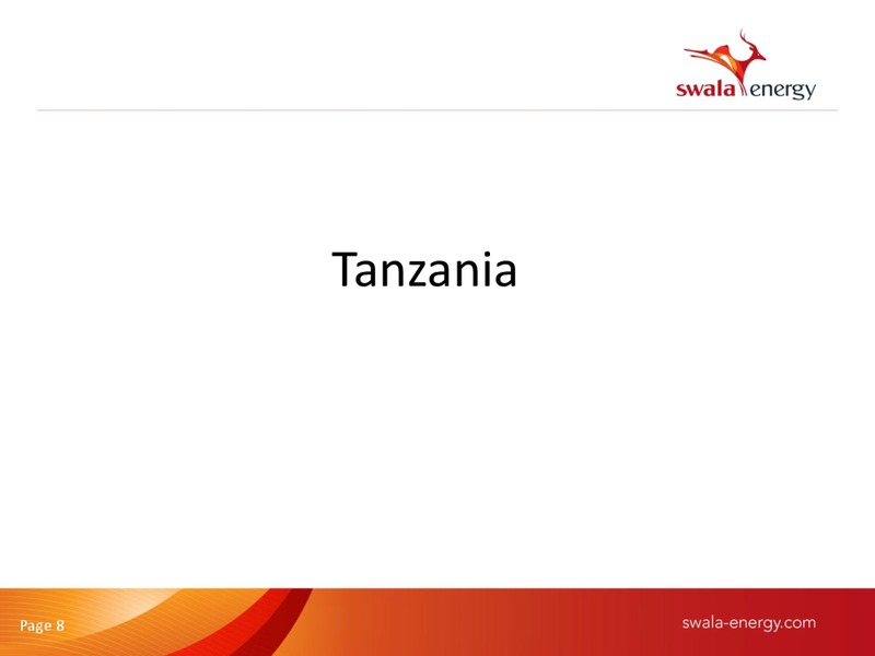 AGM – Swala Oil and Gas (Tanzania) Plc – slide 7