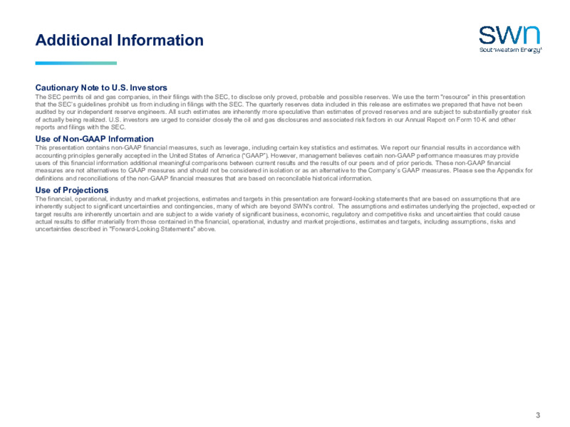 November 2023 Investor Presentation – Swn Drilling Company – slide 3