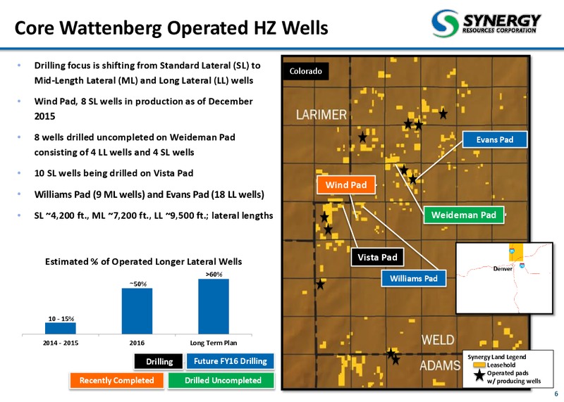 February 2016 Investor Presentation – SRC Energy Inc – slide 5