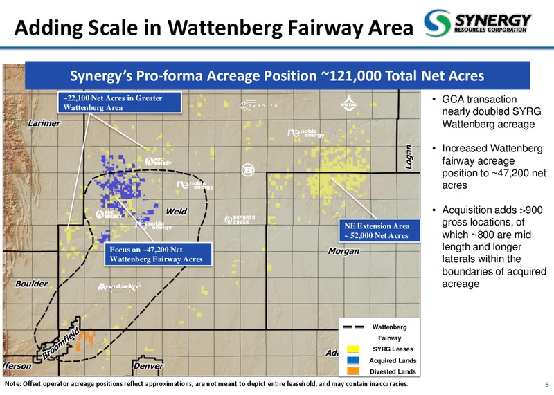 May 2016 Corporate Presentation – SRC Energy Inc – slide 5