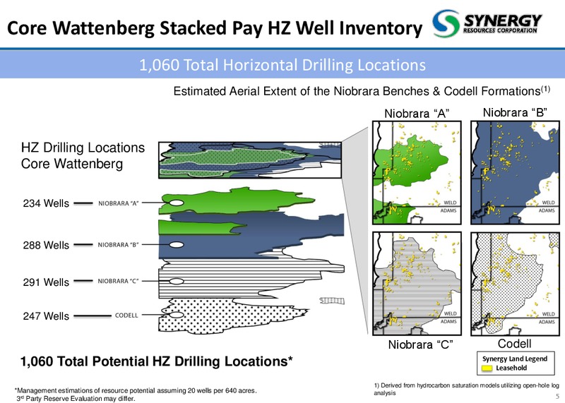 October 2015 Corporate Presentation – SRC Energy Inc – slide 4