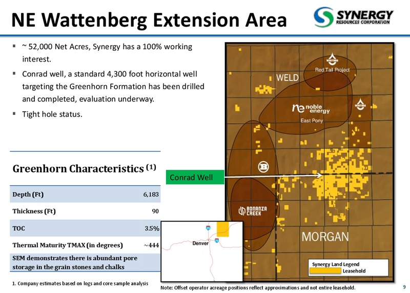 October 2015 Corporate Presentation – SRC Energy Inc – slide 8