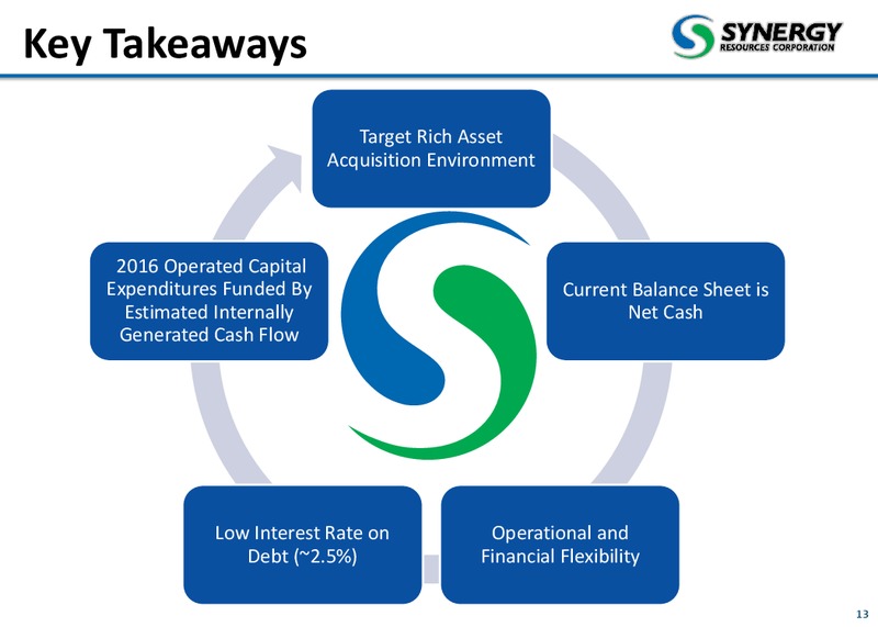 October 2015 Corporate Presentation – SRC Energy Inc – slide 12
