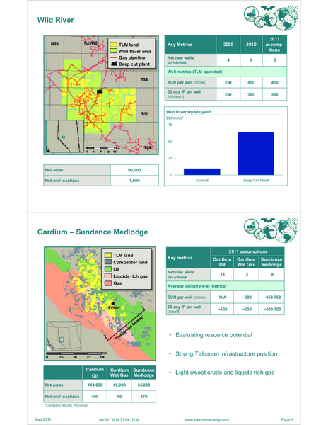 MAY 2011 INVESTOR OPEN HOUSE – Talisman Energy Inc. – slide 26