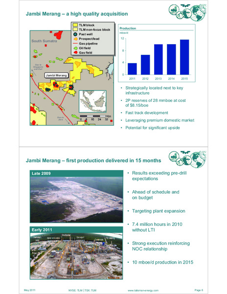 MAY 2011 INVESTOR OPEN HOUSE – Talisman Energy Inc. – slide 44
