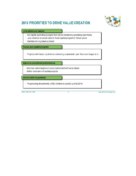 BARCLAYS CEO ENERGY POWER CONFERENCE – Talisman Energy Inc. – slide 6
