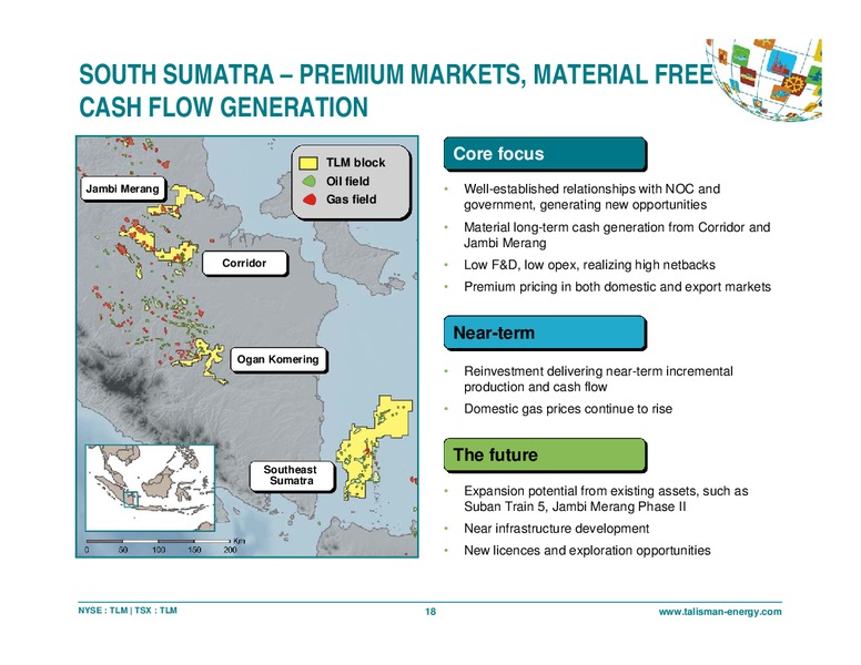 OCTOBER 2013 ASIA PACIFIC OVERVIEW – Talisman Energy Inc. – slide 16