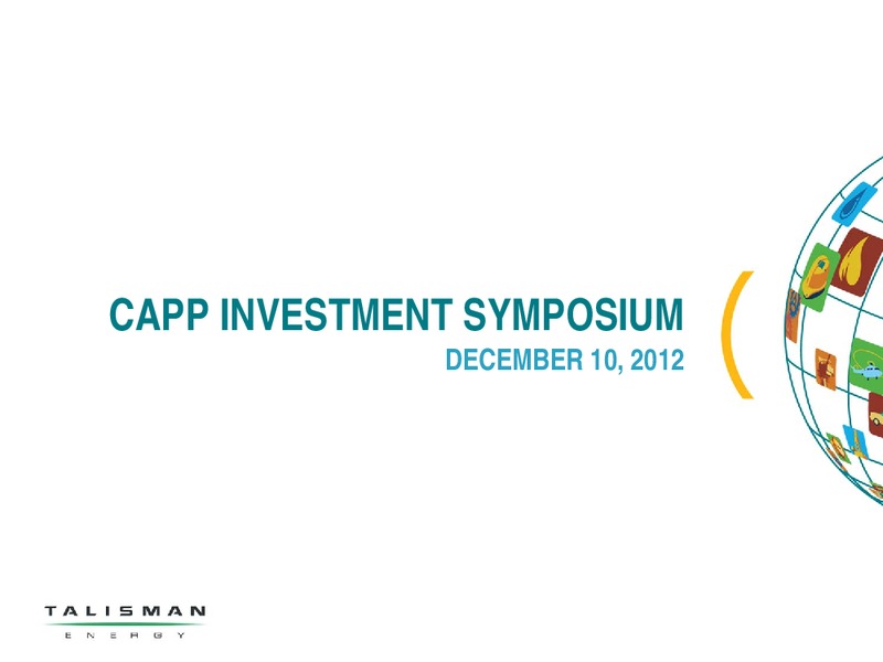 CAPP INVESTMENT SYMPOSIUM – Talisman Energy Inc. – slide 17