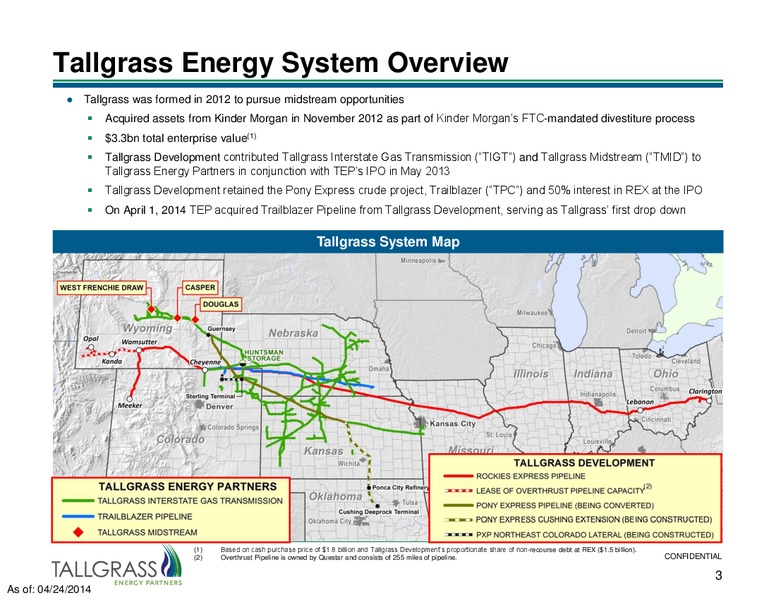KELSO ANNUAL MEETING – Tallgrass Energy Partners, Lp – slide 2
