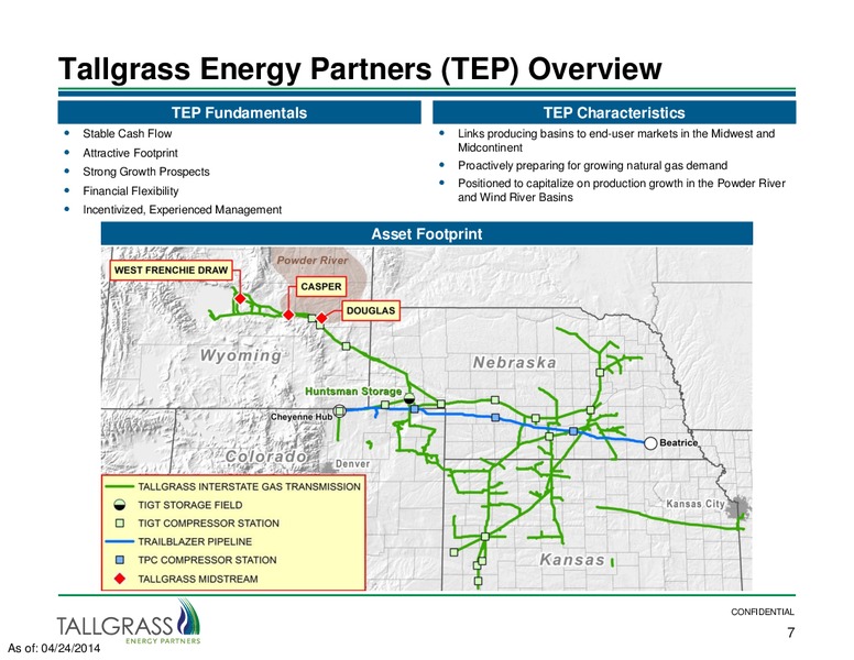 KELSO ANNUAL MEETING – Tallgrass Energy Partners, Lp – slide 6