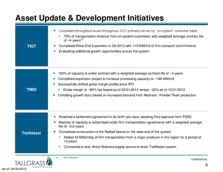 KELSO ANNUAL MEETING – Tallgrass Energy Partners, Lp – slide 7