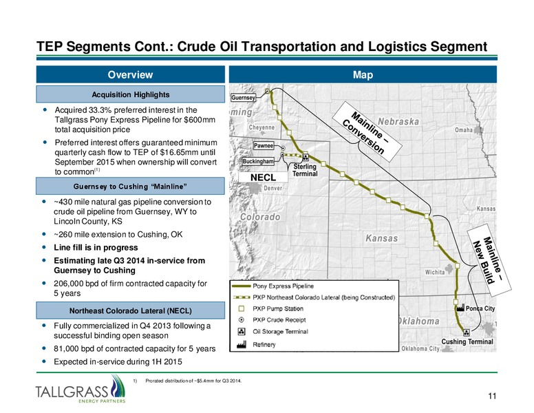 INVESTOR PRESENTATION – Tallgrass Energy Partners, Lp – slide 10