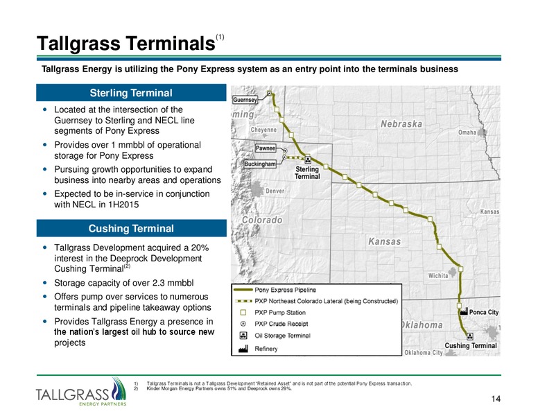 INVESTOR PRESENTATION – Tallgrass Energy Partners, Lp – slide 13