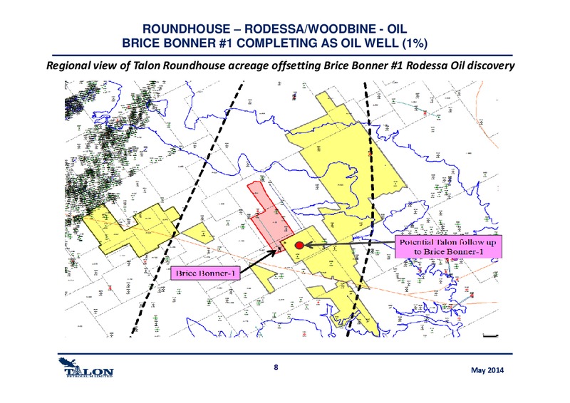 Australian Roadshow – Talon Petroleum Limited – slide 8