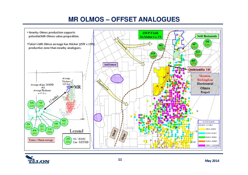 Australian Roadshow – Talon Petroleum Limited – slide 11