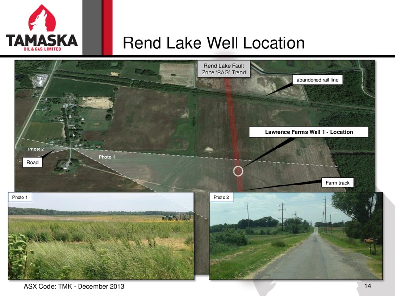 INVESTOR PRESENTATION – Tamaska Oil and Gas Ltd – slide 14