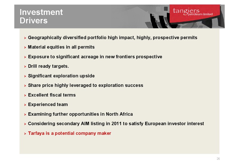 LONDON INVESTOR BRIEFING – 88 Energy Limited – slide 25