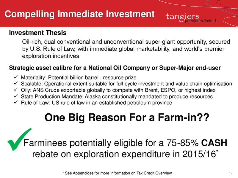 Project Icewine Roadshow – 88 Energy Limited – slide 16