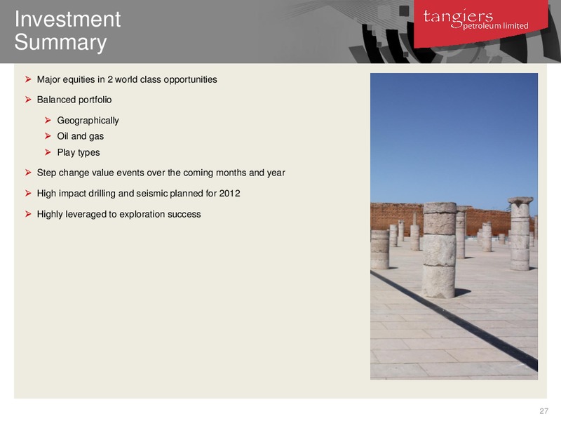 LONDON INVESTOR INVESTOR BRIEFING UPDATE – 88 Energy Limited – slide 26