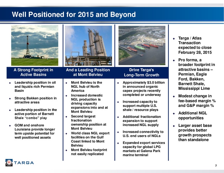 Investor Presentation – Targa Resources Corp. – slide 6