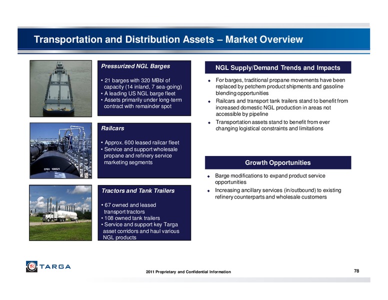 JUNE 2011 INVESTOR PRESENTATION – Targa Resources Corp. – slide 77