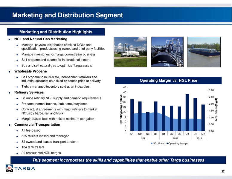 Q2 2013 EARNINGS CALL – Targa Resources Corp. – slide 26