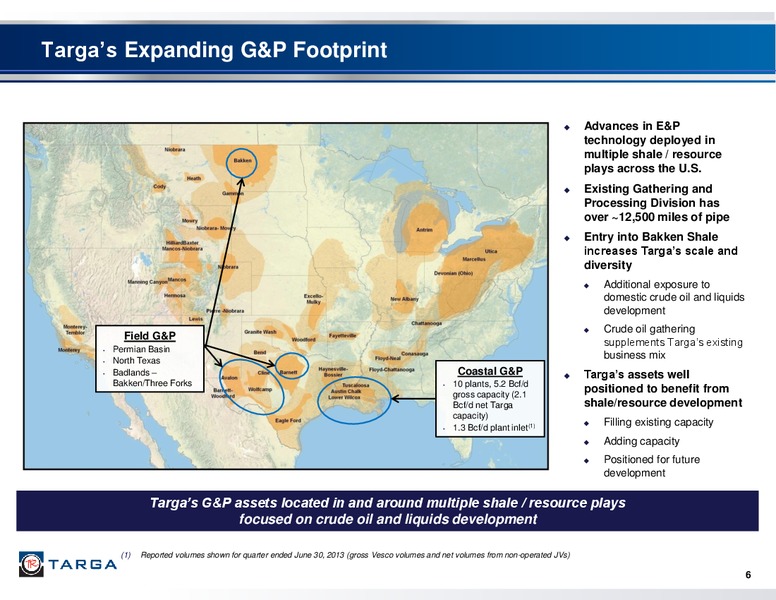BARCLAYS CEO ENERGY POWER CONFERENCE – Targa Resources Corp. – slide 5