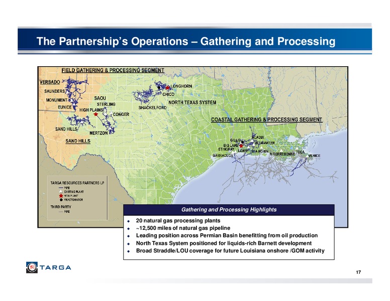 Q3 2012 – Targa Resources Corp. – slide 16