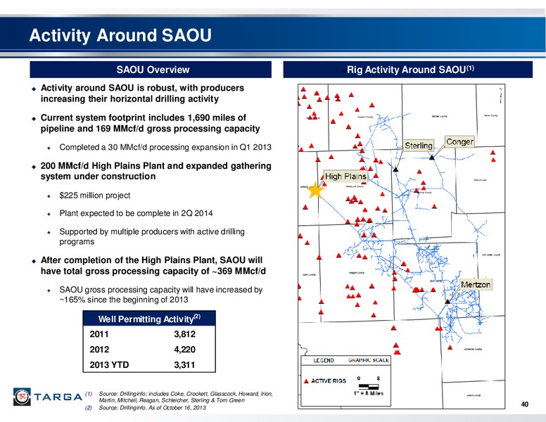 Q3 2013 EARNINGS CALL – Targa Resources Corp. – slide 39